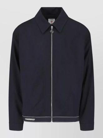 Casablanca virgin wool single breasted coat