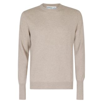 Ballantyne Maglieria Girocollo - - Knitwear - Uomo - Beige - 2XL