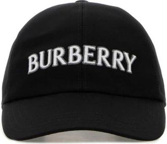 Burberry Black Logo Baseball Hat