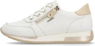 Remonte Casual Dames Sneaker - Dames - Sneakers - Wit - 36 EU - Leer - Schoenen
