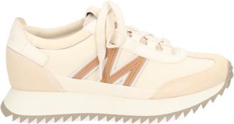 Moncler White Color-Block Sneakers