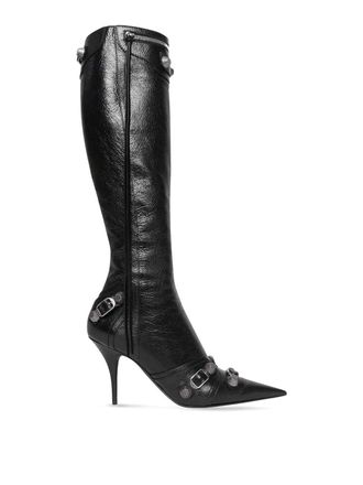 Balenciaga Le cagole leather boots