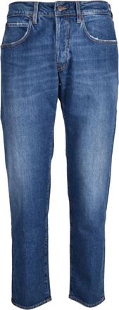 People (+) People, Heren, Jeans, Blauw, Maat: W30 Katoen