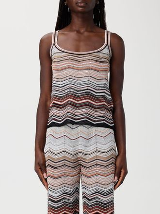 Missoni Maglia in viscosa lurex a zig zag Missoni
