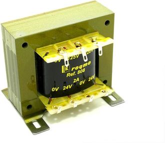 OEM Transformador Alimentacion Salida 24v+24vac 2amp Entrada 230vac Rsq808