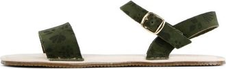 Grand Step Shoes Fira Barefoot Nubuk Sandalen f&uuml;r Damen | oliv