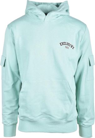 Exclusive Paris Black/Green Cotton Sweatshirt