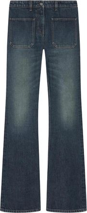 Courr&egrave;ges Vintage Denim Flared Jeans - Dames - Flared Jeans - Blauw - W27 - Denim - Jeans