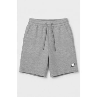 Dalix Mens Ghost Relaxed Fleece Sweat Elastic Shorts in Athletic Heather at Nordstrom, Size Xx-Large