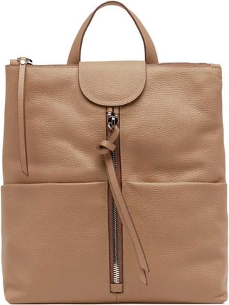 Gianni Chiarini Giada Rugzak - Dames - Rugzakken - Roze - ONE Size - Leer - Tassen