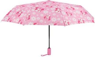 Disney Minnie MouseFloral Umbrella, 39 Inch Arc, Pink Compact, Lightweight & Travel-Friendly at Nordstrom