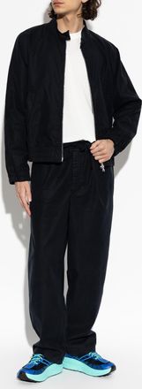 Officine G&eacute;n&eacute;rale Peterson Trousers, Mens, Navy Blue