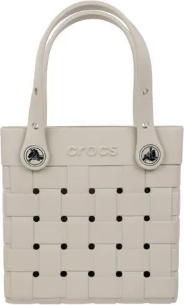 Crocs Small Woven Style Crocssbody Tote with Top Handles and removeable Crocssbody strap in New Meteor at Nordstrom