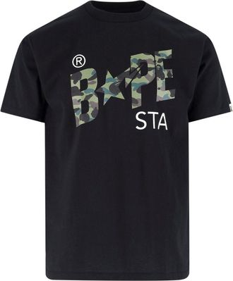 A Bathing Ape T-Shirt Logo Sta