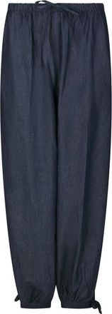 Neo Noir Tapered Broeken - Dames - Broeken - Blauw - M - Broeken