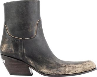 Balenciaga Cowboy Boots, female, Black, Size: 10 US Memphis Bootie