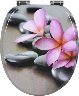 Woltu Tapa De Wc Tapa De Inodoro Asiento De Inodoro Bisagra De Cierre Suave Instalar R&aacute;pida Antibacteriano I - Woltu