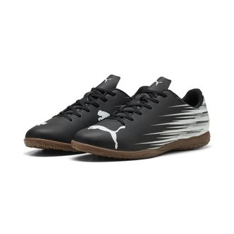 Puma Mens ATTACANTO II IT Soccer Shoe, Black White, 11.5 UK