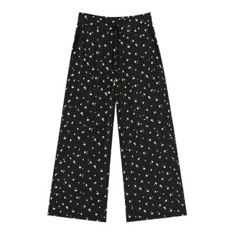 Max Mara Dames, Broeken, Zwart, Maat: S Poliester