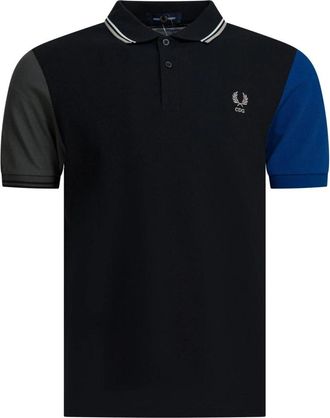 Comme Des Gar&ccedil;ons Color Block Polo Shirt - Heren - Polos - Zwart - XL - Katoen - Tops