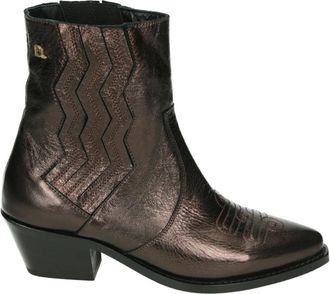 Babouche Lifestyle Babouche, Schoenen, Dames, Bruin, 38 EU, Leer, Westers Stijl Bruin Leren Laars