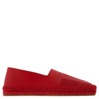 Ferragamo Ferragamo Seda Leather Espadrilles, Size 7 C