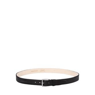 Longchamp Le Foulonn&eacute; riem - Dames - Accessoires - Zwart - Maat: ONE Size Leer