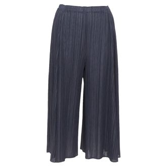 Issey Miyake Pleats Please plisse culotte shorts