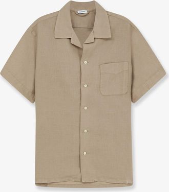 Nugnes Camicia in lino e cotone - NUGNES 1920 - gender_Man