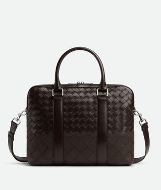 Bottega Veneta Intrecciato Slim Briefcase - Bottega Veneta
