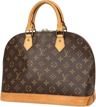 Louis Vuitton Pre-owned Handbags, female, Brown, Size: ONE SIZE Pre-owned Vintage Monogram Handbag