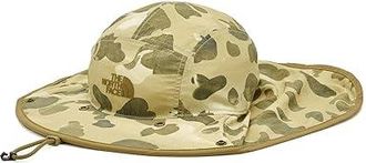 The North Face Class V Convertible Sunshield Baseball Caps Khaki Stone/Cedar : SM/MD, Elastane/Nylon