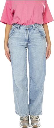 Levi's Baggy Carpenter Jeans - Dames - Regular Fit Jeans - Blauw - W30 L29 - Denim - Jeans