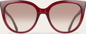 Ferragamo Women Rectangular frame sunglasses Red