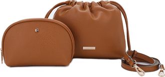 Mali + Lili Lola Beauty 2-Piece Bag Set in Tan at Nordstrom Rack