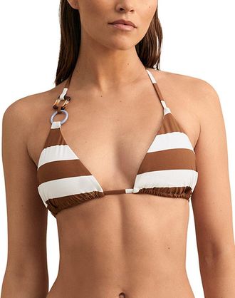 Reiss Bridgette Triangle Bikini Top