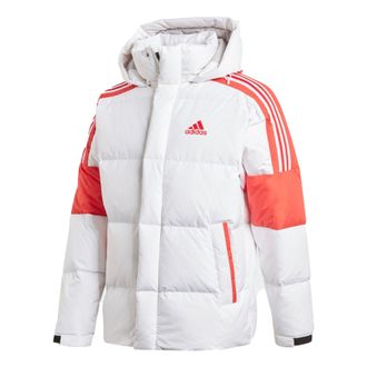 adidas Warm Outdoor Sports Down Jacket Male White GF0106