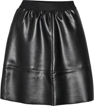 Kaffe Zwarte Kamikka Rok - Dames - Korte rokken - Zwart - 3XL - Polyester - Rokken