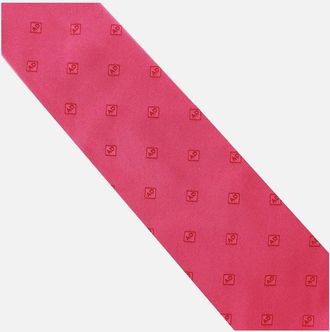 Dunhill Mens Dunhill Tie - Red - Size: ONE size
