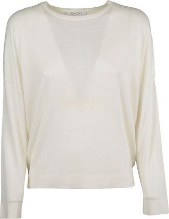 Cruciani Maglia Cropped Viscose-Blend Top