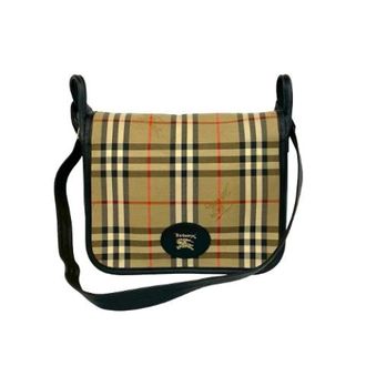 Burberry Pre-owned Cross Body Bags, female, Beige, Size: ONE SIZE Pre-owned Nova Check Shadow Horse Shoulder Bag