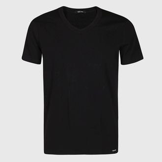 Tom Ford Black Cotton T-Shirt
