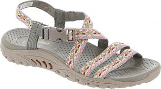 Skechers Reggae-Dream Weaver Womens Sports Sandals, Taupe Multi, 6 UK