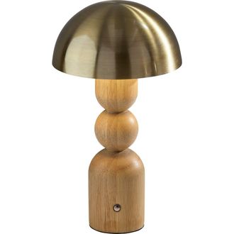 Adesso Connie LED Cordless Table Lamp in Natural at Nordstrom