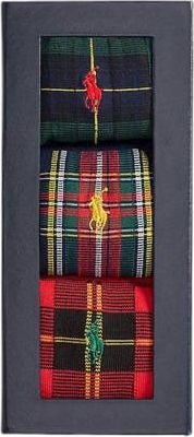 Ralph Lauren giftbox sokken - set van 3 multi