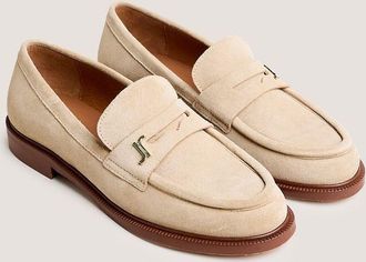 Jonak Loafers van onbewerkt leer, DUEDI