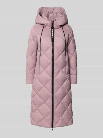 Khujo Steppmantel mit Kapuze Modell CILIA in Rosa, Gr&ouml;&szlig;e M