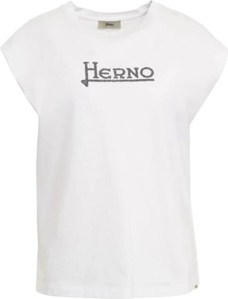 Herno T-Shirts - Dames - T-shirts - Wit - L - Tops