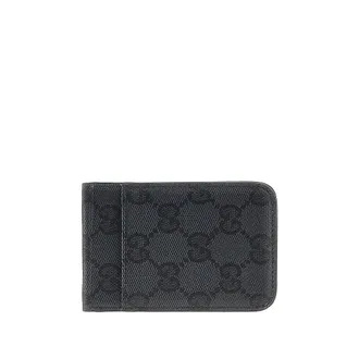 Gucci GG Supreme magnetic card holder Man One Size