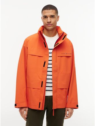 Tommy Hilfiger Mens TH Performance Regatta Jacket - Brilliant Orange - L